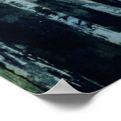 樺の木の木 ポスター (角)