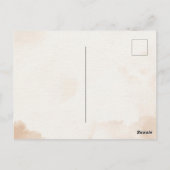 樺の木の木 | ヴィンテージ ポストカード (裏面)