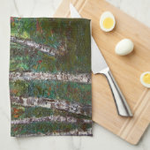 樺の木の木(by Kimon Loghi) キッチンタオル (四つ折り)