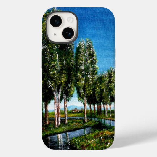 樺の木の木 Case-Mate iPhoneケース (裏面)