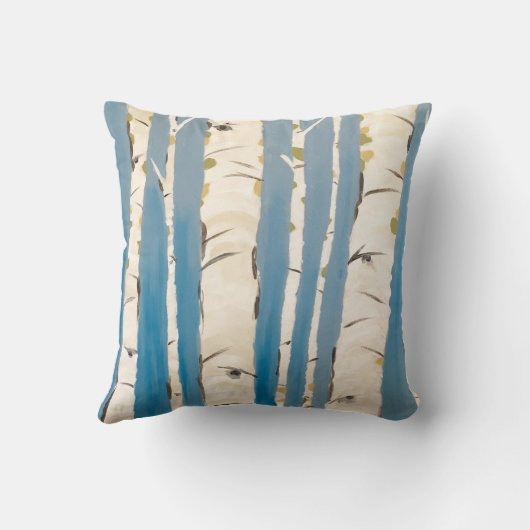 樺の木の枕 クッション (裏面)