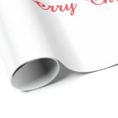 樺の木の森林のクリスマスのシカ ラッピングペーパー (ロールコーナー)