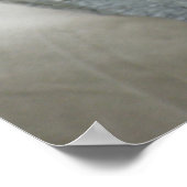 樺の木の樹皮かご内の糸 ポスター (角)