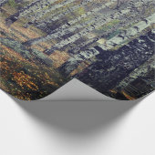 樺の木のForrestの光沢のある包装紙、xの30 6つのft ラッピングペーパー (角)