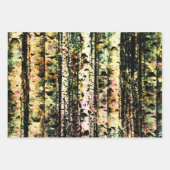 樺の木ウカラフルッズ ラッピングペーパーシート (正面3)