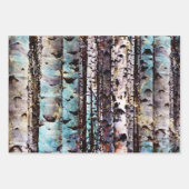 樺の木ウカラフルッズ ラッピングペーパーシート (正面)