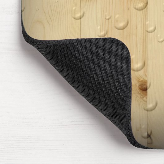 樺の木ウッド水滴マウスパッド マウスパッド (コーナー)