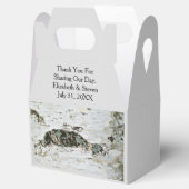 樺の木ウッド自然結婚式の引き出物ボックス フェイバーボックス (オープン)