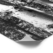 樺の木グローブポスター ポスター (角)