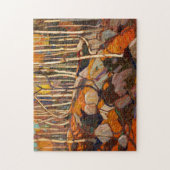 樺の木グローブ、1915年~1916年トム・トムソン ジグソーパズル (縦)