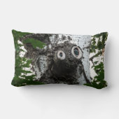 樺の木ソウルツリー魔法顔フォトランバーピロー ランバークッション (裏面)