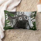 樺の木ソウルツリー魔法顔フォトランバーピロー ランバークッション (ブランケット)