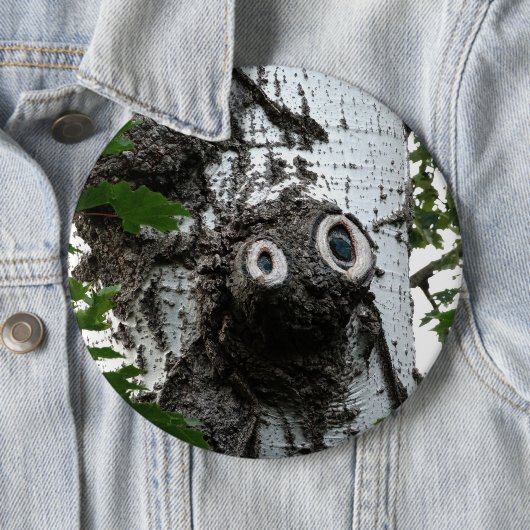 樺の木ソウルツリー魔法顔撮影ラウンドバッジ 缶バッジ (インサイチュ)