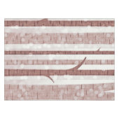 樺の木ツリエレガントーフォレストアクリルアートワーク| テーブルクロス (正面(横))