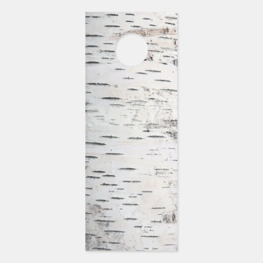 樺の木ツリーのサインド結婚アハンガーを邪魔しない ドアノブサイン (裏面)