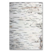 樺の木ツリーウェディングレセプション+宿泊施設カード テーブルナンバー (裏面)