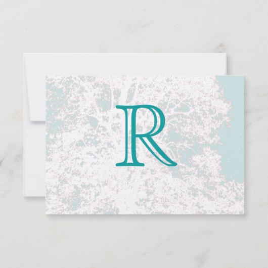 樺の木ツリーウエスタンサドル 出欠カード (裏面)