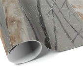 樺の木ツリーギフトラップ ラッピングペーパー (ロールコーナー)