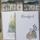 樺の木ツリースパイラルノートブック |友情 ノートブック