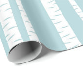 樺の木ツリーズブルー ラッピングペーパー (ロールコーナー)