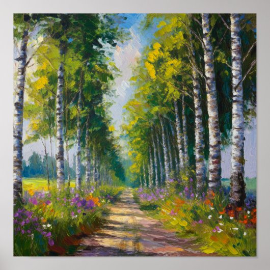 樺の木ツリーズレーン ポスター (正面)