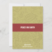 樺の木ツリーディアファミリーフォトカード (裏面)