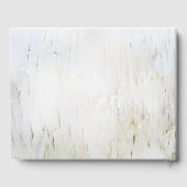 樺の木ツリーハート素朴国 ゲストブック (裏面)