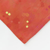 樺の木ツリーフォレストの風景 フリースブランケット (角)