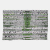 樺の木ツリーフォレスト自然 キッチンタオル (横)