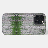 樺の木ツリーフォレスト自然 iPhoneケース (裏面横)
