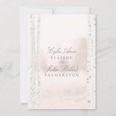 樺の木ツリーフォレスト赤面結婚ズ 招待状 (裏面)