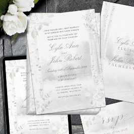 樺の木ツリーフォレ結婚スト 招待状