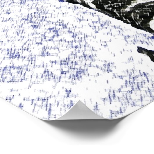 樺の木ツリーポスター ポスター (角)