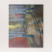 樺の木ツリーレーン ジグソーパズル (縦)