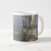 樺の木ツリーレーン ジャンボコーヒーマグカップ (正面右)