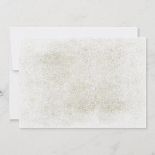 樺の木ツリー素朴婚約パーティ招待状 招待状 (裏面)