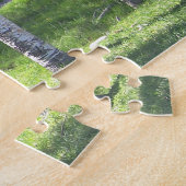 樺の木ツリー美しい ジグソーパズル (側面)