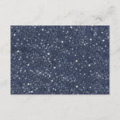 樺の木ツリーTwinkleライ結婚トの情報カード エンクロージャーカード (裏面)