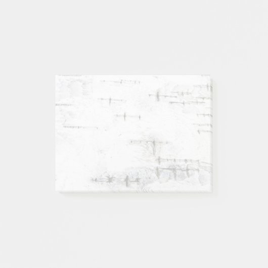 樺の木バークのポストイット注記 ポストイット (正面)