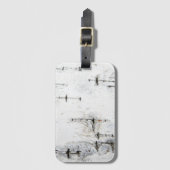 樺の木バークカード ラゲッジタグ (正面縦)