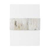 樺の木バーク彫りハート結婚ズ 招待状ベリーバンド (裏面例)