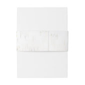 樺の木バーク素朴カントリー結婚式 招待状ベリーバンド (裏面例)