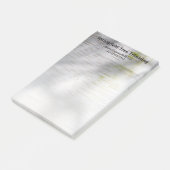 樺の木バーク素朴自然名前をカスタムする ポストイット (アングル)