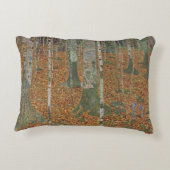 樺の木フォレストバイグスタフクリムトヴィンテージアールヌーボー アクセントクッション (裏面)