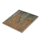 樺の木フォレストバイグスタフクリムトヴィンテージアールヌーボー タイル (側面)