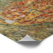 樺の木フォレストバイグスタフクリムトヴィンテージアールヌーボー ポスター (角)