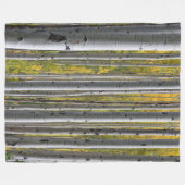 樺の木フォレスト素朴なフリースブランケット フリースブランケット (正面(横))