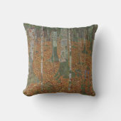 樺の木フォレスト&ビーチフォレストバイグスタフクリムト クッション (正面)