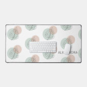 樺の木リーフミニマリスト デスクマット (キーボード&マウス)