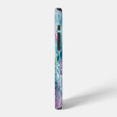 樺の木分岐水のカラーパターン iPhoneケース (左側面)